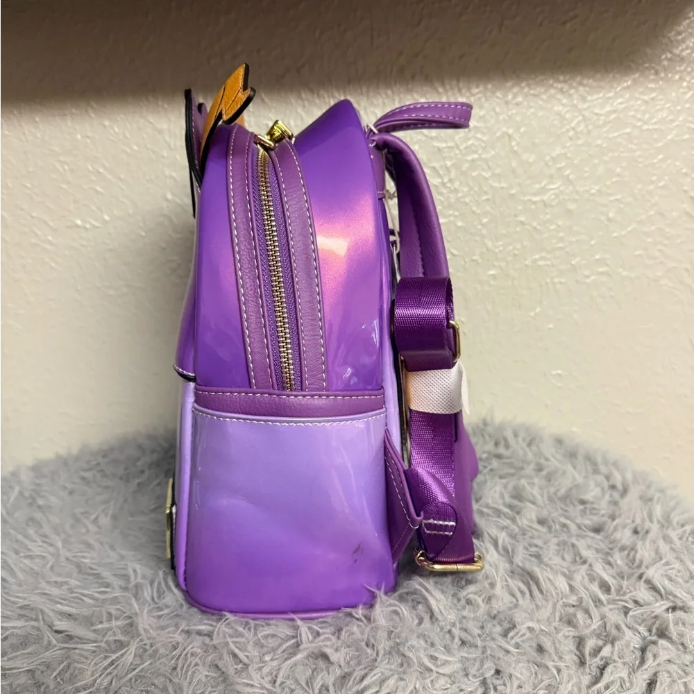 Loungefly Figment Purple and Yellow Kids Mini Backpack